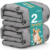 FURWEY dog pee pad 72x72 flat lay, large training surface for housebreaking