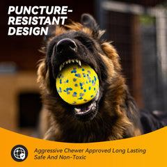 FUSOTO dog ball made of E-TPU material, durable and lightweight