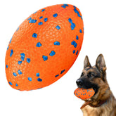 FUSOTO dog football toy with elastic bounce for indoor and outdoor play