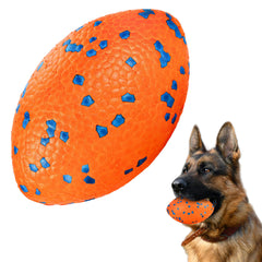 FUSOTO dog football toy with elastic bounce for indoor and outdoor play