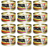 Fussie Cat tuna-chicken can reveals protein-packed chunks for meals
