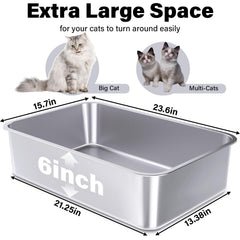 FUTAM non stick surface makes cleaning quick and thorough after use.