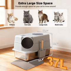 Generous interior of FUTAM box with measurements of 23.6 by 15.8 by 15.8 inches.