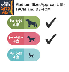 Fuzzl Coffee Wood Dog Stix durable wood test highlights long-lasting chew