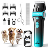 FuzzyFix dog clippers with 5-in-1 blade for precise trimming