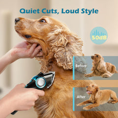 FuzzyFix LED light enhances visibility during trims