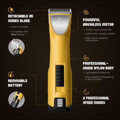 FuzzyFix dog clippers charging stand demonstrates convenient power management.
