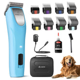 FuzzyFix professional dog clippers 2-speed for thick coats and quiet operation.
