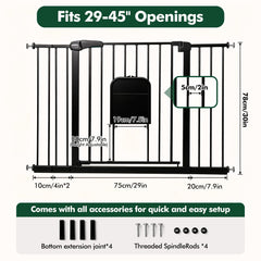 FuzzyNest auto-close, two-way gate for smooth daily use
