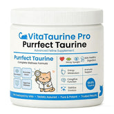 FW ZONE VitaTaurine Pro bottle closeup for pure taurine supporting cat heart and eye vitality.