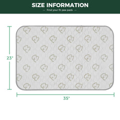 FXW dog pad waterproof shield protects floors during accidents.