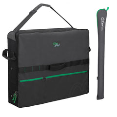 FXW Specialized Dog Playpen Storage Bag front angle for easy RV travel storage.