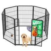 FXW Homeplus Unleashed 40-inch playpen with durable metal frame for long-lasting use.