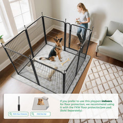 FXW Rollick Unleashed yard use for outdoor play and containment