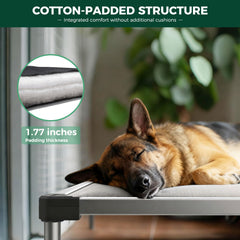 FXW TitanNest heavy-duty steel frame providing robust support for large dogs.