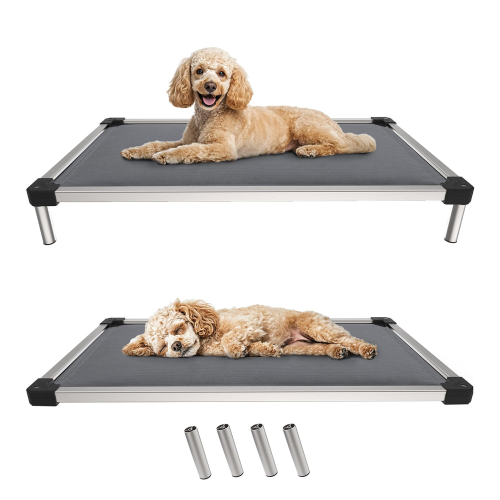 FXW TitanNest chewproof bed front view shows durable, safe rest.