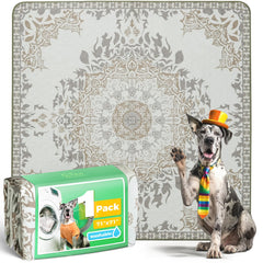 FXW washable pee pad with absorbent core keeps FXW playpens dry and clean.