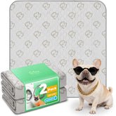 FXW Washable Pee Pad absorbs spills to keep the dog area dry