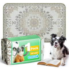 FXW washable pee pad in dog playpen setup keeps the space dry and clean