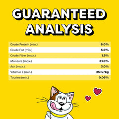 FYNORI in gravy wet cat food tray for all life stages in convenient 3.5 oz portions.