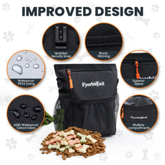 Fyorbietail magnetic closure allows one handed access during training.