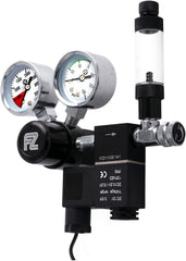 FZONE aquarium CO2 regulator with bubble counter for precise dosing and stable delivery