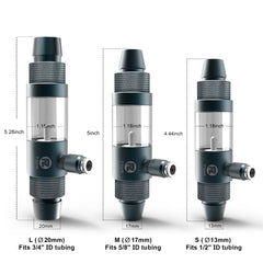 FZONE CO2 Diffuser external design shown mounted on filter outlet.