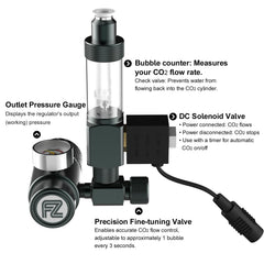 FZONE 12V DC solenoid valve supports safer, long-term CO2 operation.