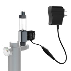 FZONE CO2 solenoid valve connector detail highlights adapter compatibility
