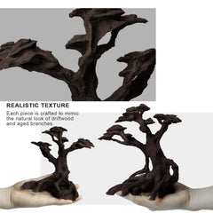 FZONE resin driftwood foreground background setup for layered design
