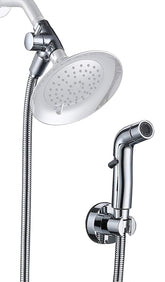 G-Promise dog shower sprayer attachment chrome for quick indoor baths
