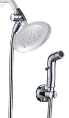 G-Promise dog shower sprayer attachment chrome for quick indoor baths