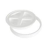 Gamma Seal lid on a bucket showing a secure seal for storage and pest control.