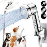 Ganciu dog shower attachment overview with versatile 3-mode head for convenient baths