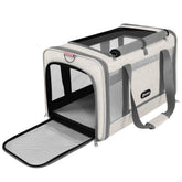 GAPZER cat carrier top opening for easy access during travel.