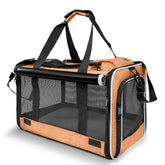 GAPZER Dog Carry Bag foldable travel kennel for small pets