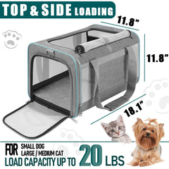 GAPZER pet carrier fabric close-up shows durable 600D Oxford material