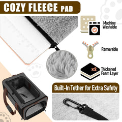 GAPZER removable machine-washable cover keeps the interior fresh between trips