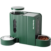 Gardner Pet automatic gravity feeder front view, ideal for easy daily pet meals.