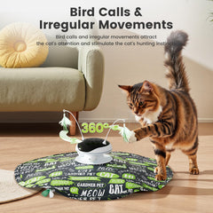 Gardner Pet Cat Laser Toy showcasing track balls for interactive engagement.
