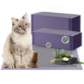 Gardner Pet cat pad refill shows full bottom coverage for Breeze system