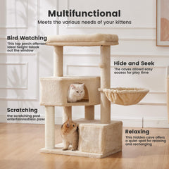 Gardner Pet Cat Tower 2-8-inch thickened posts for durable scratching