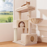 Gardner Pet Cat Tower rock-solid stability for large cats during leaps
