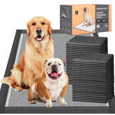 Gardner Pet Charcoal Puppy Pads 28x34 top view for quick, clean potty training.