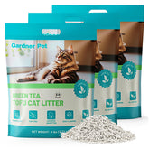 Gardner Pet natural tofu litter packaging highlights eco-friendly plant-based formula.