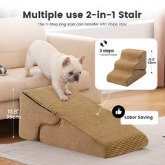 Gardner Pet 2in1 convertible ramp for couch with gentle incline.