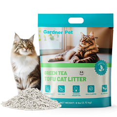 Gardner Pet tofu cat litter green tea absorption for drier boxes