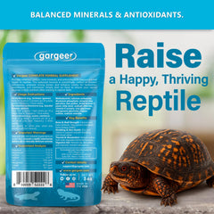 Gargeer Complete Mineral spoon image highlights easy dosing for precise supplementation.