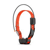 Garmin Alpha TT 25 collar front view shows rugged design for versatile breeds.