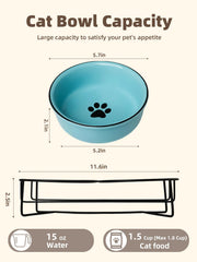 GDCZ double-bowl design supports separate portions for meals and hydration.